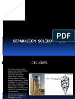 Separacion Solido - Gas