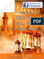 Sifat Puasa, Qiam, Iktikaf Dan Raya Nabi - Karya Fathi Al-Sakandary