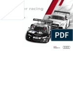 Audi Sport Customer Racing Booklet (English, 2011)
