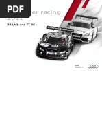 Audi R10 TDI | PDF | Auto Racing | Sports Car Racing