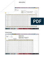 EXCEL OUTPUT - Reliability PDF