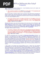 Download Any 2000 Year Old Disciples Alive Today by Second Coming SN14156152 doc pdf
