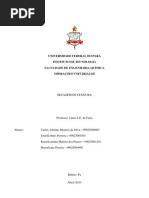 RELATÓRIO DA PRÁTICA DE SECAGEM