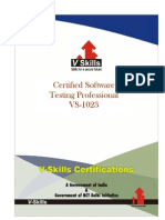 Certified Software Testing Professional