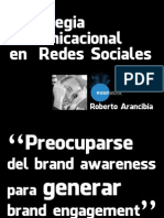 Estrategia Comunicacional en Redes Sociales