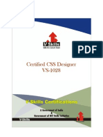 Certified CSS Designer