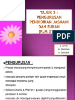 Pengurusan Pendidikan Jasmani Dan Sukan