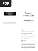 ProyectoComunidadJuvenilFerraz