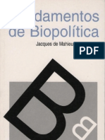 Jacques de Mahieu-Fundamentos de biopolítica  -Centro Editor Argentino (1968)