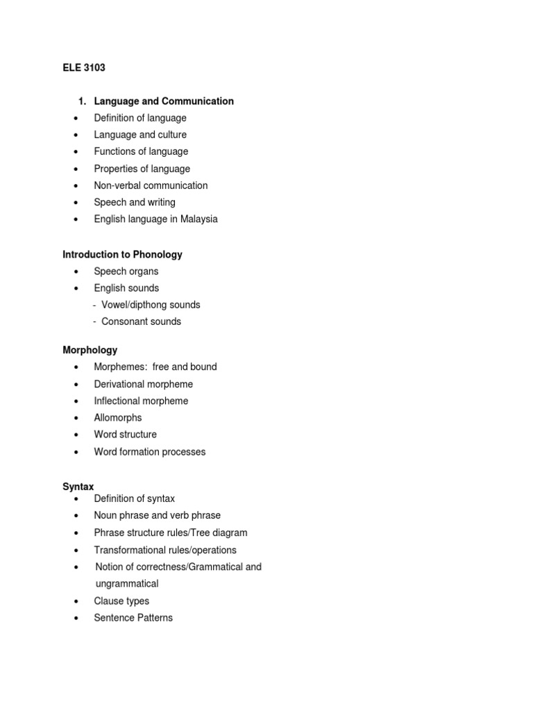 Language and Communication in English | PDF | Language Arts & Discipline
