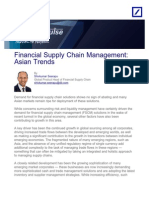 Financial Supply Chain Management Trends in Asia