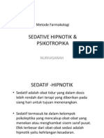 Sedative Hipnotik & Psikotropika