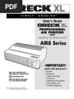 Download Oreck XL Professional Air Purifier w Silence Technology Manual by GoofyNut SN141579136 doc pdf
