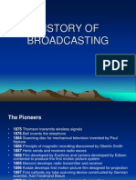History of Broadcasting