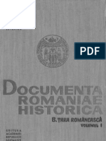 Documenta Romaniae Historica. Seria B %C5%A2ara Rom%C3%A2neasc%C4%83. Volumul 1 1247-1500