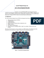 CpE 487 Digital Design Lab: Seven Segment Decoder