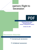 Bangsamoro Right to Secession