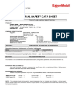 Mobilgrease XHP 222 MSDS PDF