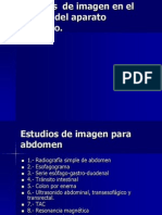 6.1 Métodos de Imagen en El Estudio Del Aparato Digestivo y Órganos Anexos