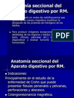6.5 Imagen Seccional Del Aparato Digestivo Por RM.