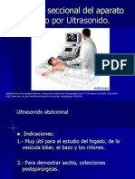 6.6 Anatomía seccional del aparato digestivo por ultrasonido.