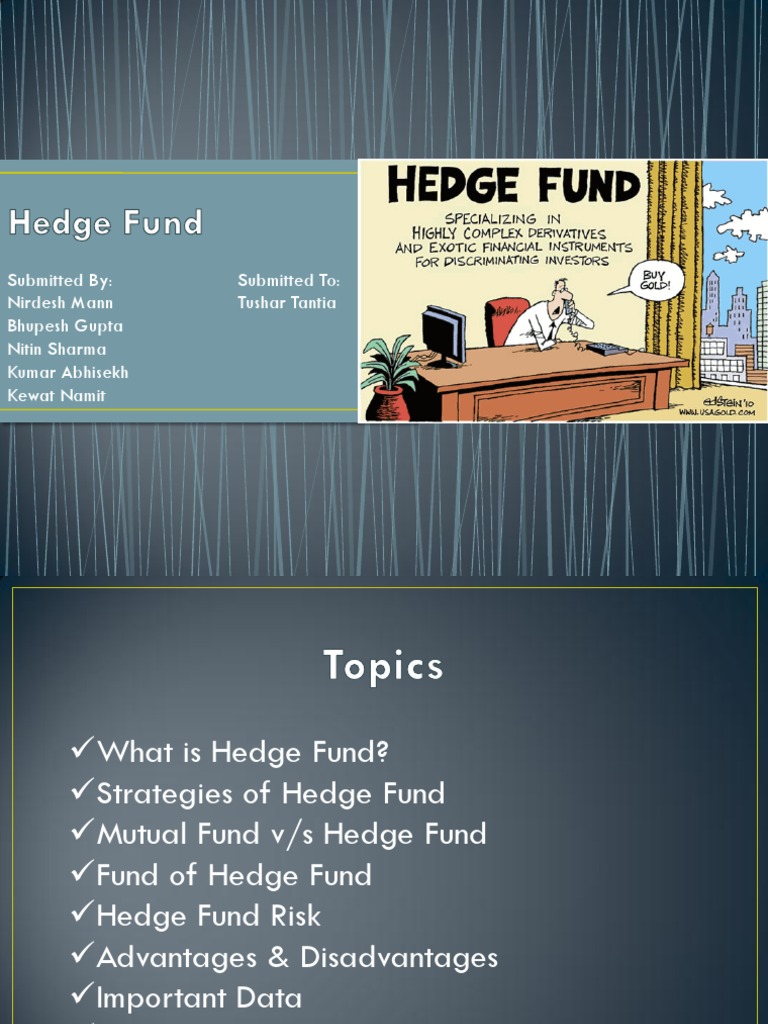 Hedge Fund Pdf Hedge Fund Mutual Funds