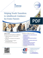 Helping Youth Transition To Adulthood: Guidance For Foster Parents