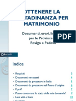 Ottenere La Cittadinanza Italiana Per Matrimonio