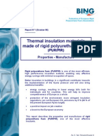 Thermal Insulation Materials Made of Rigid Polyurethane Foam