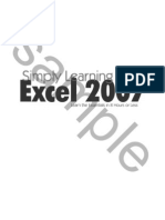 Simply Learning Excel 2007 Chapter1a