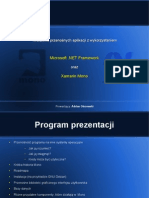 Tworzenie Przenośnych Aplikacji Z Wykorzystaniem Microsoft .NET Framework Oraz Xamarin Mono