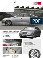 MS Design Product Sheet For Audi A6 (C6)