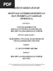 CONTOH LAPORAN AKTIVITI