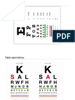 Tabla Optometrica