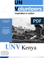 UNV Kenya Newsletter March 2013, Special Edition