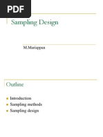 Chapter-7 Sampling Design