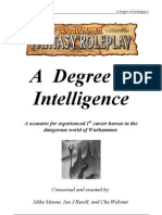A Degree of Intelligence