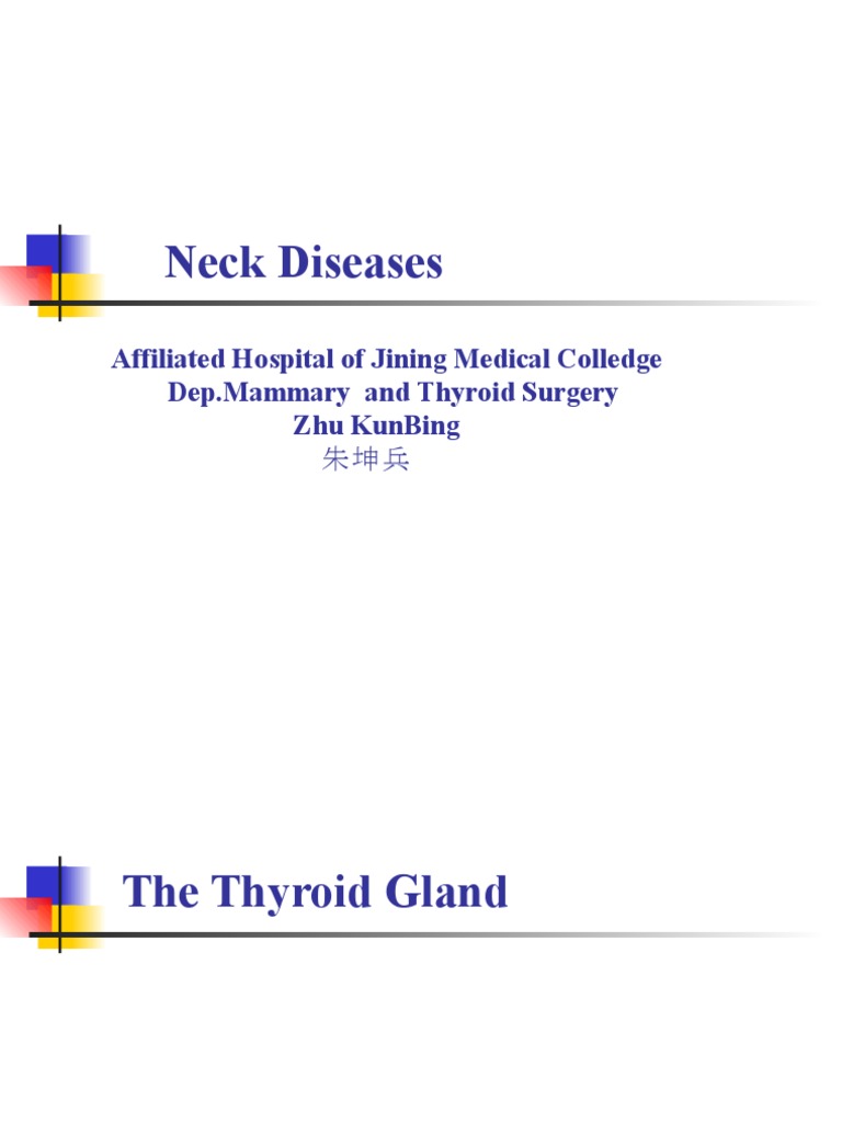 Thyroid Gland Anatomy and Disorders | PDF | Hyperthyroidism | Thyroid