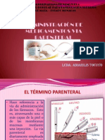 Administracion de Medicamentos Por Via Parenteral