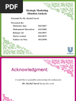 Assignment 2 (Strategic Marketing)