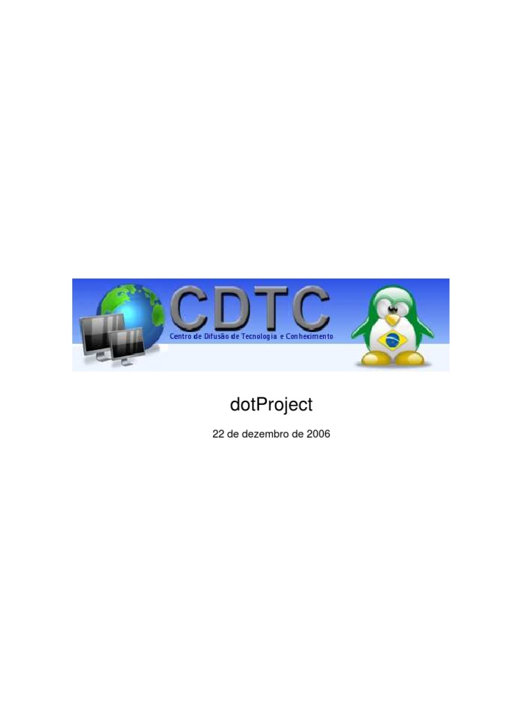Dotproject User Manual CDTC | PDF