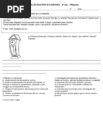 Avaliaçao 1b historia 6 ano 2013