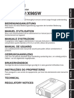 CP-X980: DP-6860 Users Manual