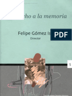 Felipe Gomez Isa - El Derecho A La Memoria