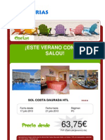 Ofertas Hoteles Costas