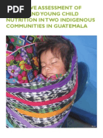 Download Formative Assessment of Infant and Young Child Nutrition in Guatemala by Wuqu Kawoq SN141684605 doc pdf