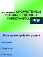 Clinica Lipidele, Lipoproteinele Plasmatice Bolile Cardiovasculare - Stud.