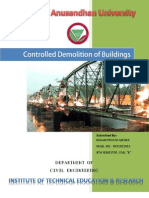 Controlled Demolition of Buildings