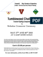 2013 Tumbleweed Challenge