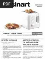 Download Cuisinart Toaster - CPT-120 Series by Zer0Nin3r SN14168999 doc pdf
